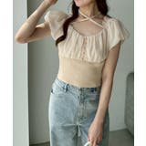 【one after another】オフショルクロスリボンニット | NICE CLAUP / OLIVE des OLIVE　OUTLET | 詳細画像22 