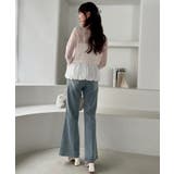 【one after another】インナー×袖リボンカーデアンサンブル | NICE CLAUP / OLIVE des OLIVE　OUTLET | 詳細画像39 