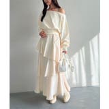 【one after another】スカーフ付き刺繍入りトップス | NICE CLAUP / OLIVE des OLIVE　OUTLET | 詳細画像6 