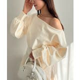 【one after another】スカーフ付き刺繍入りトップス | NICE CLAUP / OLIVE des OLIVE　OUTLET | 詳細画像7 