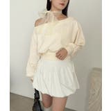 【one after another】スカーフ付き刺繍入りトップス | NICE CLAUP / OLIVE des OLIVE　OUTLET | 詳細画像22 