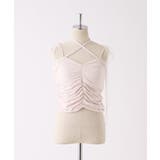 【one after another】肩リボンギャザーキャミ | NICE CLAUP / OLIVE des OLIVE　OUTLET | 詳細画像12 