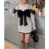 【one after another】リボンビスチェSETトップス | NICE CLAUP / OLIVE des OLIVE OUTLET | 詳細画像30
