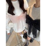 【one after another】リボンビスチェSETトップス | NICE CLAUP / OLIVE des OLIVE OUTLET | 詳細画像1