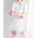 【one after another】シャツドッキング半袖トップス | NICE CLAUP / OLIVE des OLIVE　OUTLET | 詳細画像12 