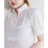 【one after another】シャツドッキング半袖トップス | NICE CLAUP / OLIVE des OLIVE　OUTLET | 詳細画像14 