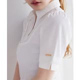 【one after another】シャツドッキング半袖トップス | NICE CLAUP / OLIVE des OLIVE　OUTLET | 詳細画像17 