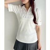 【one after another】シャツドッキング半袖トップス | NICE CLAUP / OLIVE des OLIVE　OUTLET | 詳細画像20 