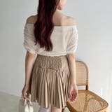 【one after another】シアー重ねオフショルトップス | NICE CLAUP / OLIVE des OLIVE OUTLET | 詳細画像14