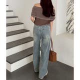【one after another】シアー重ねオフショルトップス | NICE CLAUP / OLIVE des OLIVE OUTLET | 詳細画像19