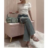 【one after another】シアー重ねオフショルトップス | NICE CLAUP / OLIVE des OLIVE OUTLET | 詳細画像38
