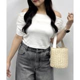 【one after another】シアー重ねオフショルトップス | NICE CLAUP / OLIVE des OLIVE OUTLET | 詳細画像39