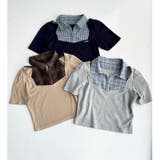 【one after another】チェックレイヤードトップス | NICE CLAUP / OLIVE des OLIVE OUTLET | 詳細画像22