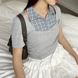【one after another】チェックレイヤードトップス | NICE CLAUP / OLIVE des OLIVE OUTLET | 詳細画像12