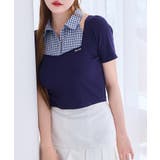 【one after another】チェックレイヤードトップス | NICE CLAUP / OLIVE des OLIVE OUTLET | 詳細画像28