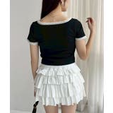 【one after another】カップ付/配色レーステレコトップス | NICE CLAUP / OLIVE des OLIVE　OUTLET | 詳細画像5 