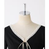 【one after another】カップ付/配色レーステレコトップス | NICE CLAUP / OLIVE des OLIVE　OUTLET | 詳細画像12 