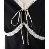 【one after another】カップ付/配色レーステレコトップス | NICE CLAUP / OLIVE des OLIVE　OUTLET | 詳細画像13 