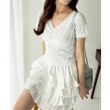 【one after another】カップ付/配色レーステレコトップス | NICE CLAUP / OLIVE des OLIVE　OUTLET | 詳細画像33 