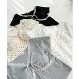 【one after another】カップ付/配色レーステレコトップス | NICE CLAUP / OLIVE des OLIVE　OUTLET | 詳細画像36 