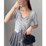 【one after another】ドロストテレコトップス | NICE CLAUP / OLIVE des OLIVE　OUTLET | 詳細画像20 