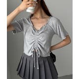 【one after another】ドロストテレコトップス | NICE CLAUP / OLIVE des OLIVE　OUTLET | 詳細画像22 