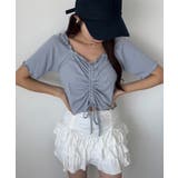 【one after another】ドロストテレコトップス | NICE CLAUP / OLIVE des OLIVE　OUTLET | 詳細画像40 