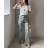 【one after another】レイヤード半袖トップス | NICE CLAUP / OLIVE des OLIVE　OUTLET | 詳細画像5 