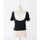 【one after another】レイヤード半袖トップス | NICE CLAUP / OLIVE des OLIVE　OUTLET | 詳細画像19 