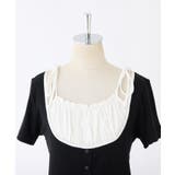 【one after another】レイヤード半袖トップス | NICE CLAUP / OLIVE des OLIVE　OUTLET | 詳細画像22 