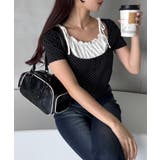 【one after another】レイヤード半袖トップス | NICE CLAUP / OLIVE des OLIVE　OUTLET | 詳細画像34 