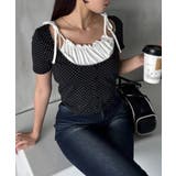 【one after another】レイヤード半袖トップス | NICE CLAUP / OLIVE des OLIVE　OUTLET | 詳細画像35 