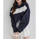 ネイビー | 【one after another】ドロストショートマウンテンパーカー | NICE CLAUP / OLIVE des OLIVE　OUTLET