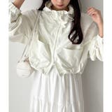 アイボリー | 【one after another】ドロストショートマウンテンパーカー | NICE CLAUP / OLIVE des OLIVE　OUTLET