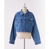 【one after another】刺繍デニムジャケット | NICE CLAUP / OLIVE des OLIVE　OUTLET | 詳細画像2 