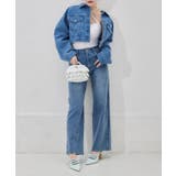 【one after another】刺繍デニムジャケット | NICE CLAUP / OLIVE des OLIVE　OUTLET | 詳細画像11 