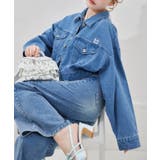 【one after another】刺繍デニムジャケット | NICE CLAUP / OLIVE des OLIVE　OUTLET | 詳細画像13 