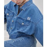 【one after another】刺繍デニムジャケット | NICE CLAUP / OLIVE des OLIVE　OUTLET | 詳細画像14 