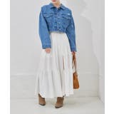 【one after another】刺繍デニムジャケット | NICE CLAUP / OLIVE des OLIVE　OUTLET | 詳細画像15 