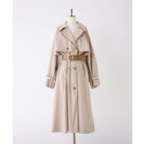 【one after another】【オリジナルロゴ入り】配色トレンチコート | NICE CLAUP / OLIVE des OLIVE　OUTLET | 詳細画像15 