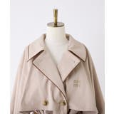 【one after another】【オリジナルロゴ入り】配色トレンチコート | NICE CLAUP / OLIVE des OLIVE　OUTLET | 詳細画像17 
