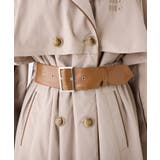 【one after another】【オリジナルロゴ入り】配色トレンチコート | NICE CLAUP / OLIVE des OLIVE　OUTLET | 詳細画像19 
