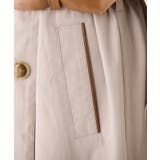 【one after another】【オリジナルロゴ入り】配色トレンチコート | NICE CLAUP / OLIVE des OLIVE　OUTLET | 詳細画像20 