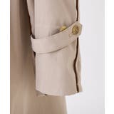 【one after another】【オリジナルロゴ入り】配色トレンチコート | NICE CLAUP / OLIVE des OLIVE　OUTLET | 詳細画像21 