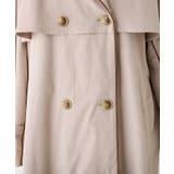 【one after another】【オリジナルロゴ入り】配色トレンチコート | NICE CLAUP / OLIVE des OLIVE　OUTLET | 詳細画像25 
