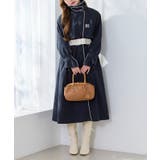 【one after another】【オリジナルロゴ入り】配色トレンチコート | NICE CLAUP / OLIVE des OLIVE OUTLET | 詳細画像3