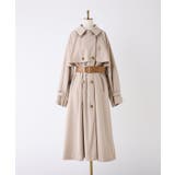 【one after another】【オリジナルロゴ入り】配色トレンチコート | NICE CLAUP / OLIVE des OLIVE OUTLET | 詳細画像18