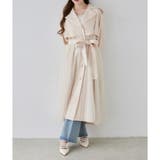 【one after another】チュールトレンチコート | NICE CLAUP / OLIVE des OLIVE OUTLET | 詳細画像3