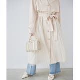 【one after another】チュールトレンチコート | NICE CLAUP / OLIVE des OLIVE OUTLET | 詳細画像6