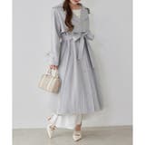 【one after another】チュールトレンチコート | NICE CLAUP / OLIVE des OLIVE OUTLET | 詳細画像14